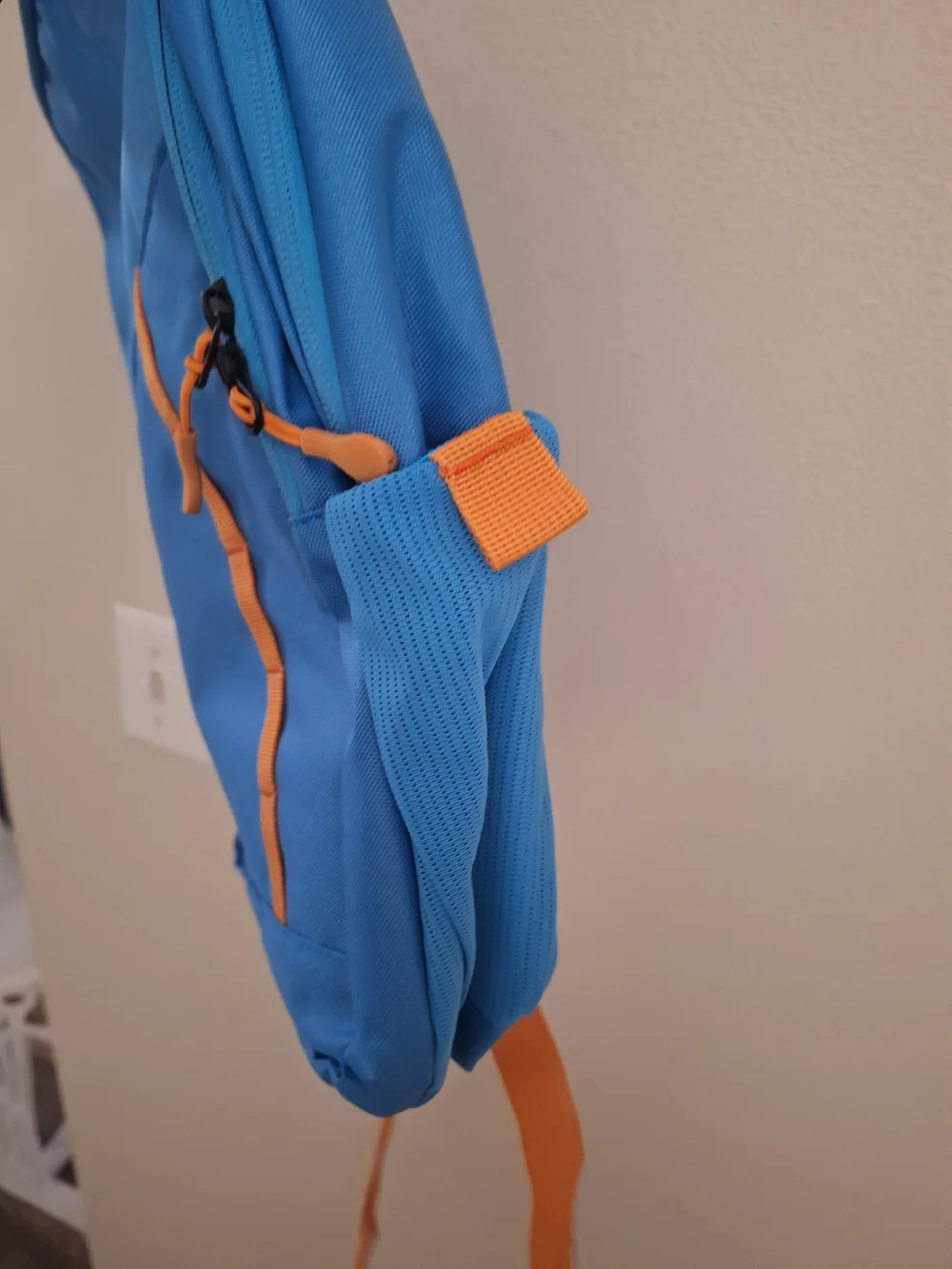 Embark Kids Blue Backpack with Orange Accents